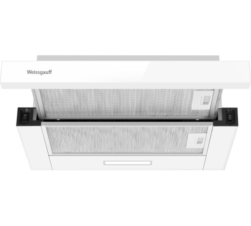 Кухонная вытяжка Weissgauff TEL 500 White Glass