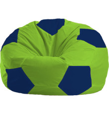 Кресло-мешок Flagman Мяч Стандарт М1.1-159 салатовый/синий