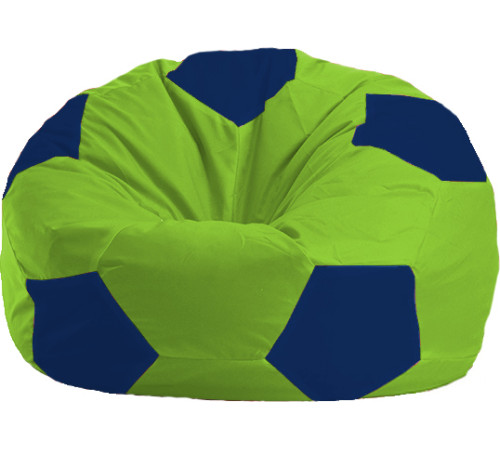 Кресло-мешок Flagman Мяч Стандарт М1.1-159 салатовый/синий