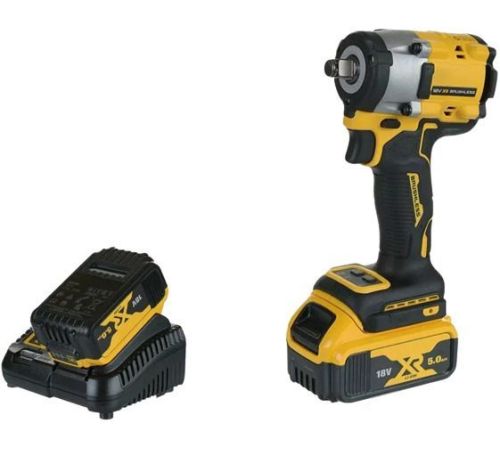 Гайковерт DeWalt DCF921P2T-QW с 2-мя АКБ, кейс