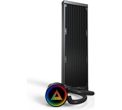 Система жидкостного охлаждения для процессора Montech LightFlow ARGB 360 черный