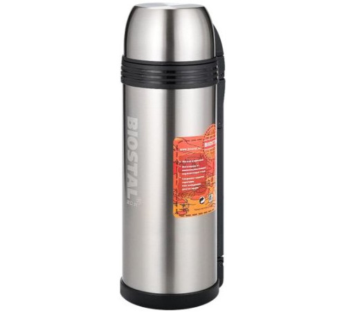 Термос для еды БИОСТАЛЬ NGP-2000P серебристый