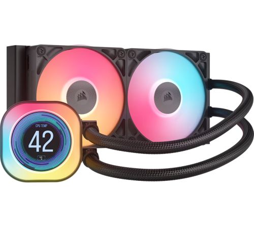Система жидкостного охлаждения для процессора Corsair iCUE LINK TITAN 240 RX LCD CW-9061022-WW