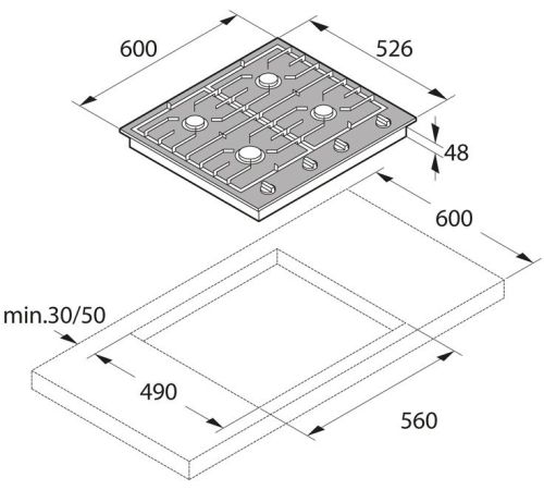 Варочная панель ASKO HG1666SB