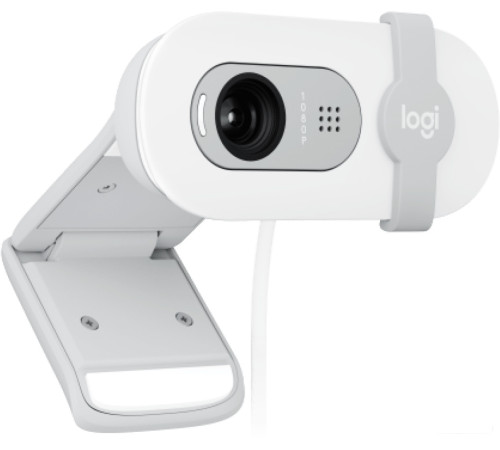 Веб-камера Logitech Brio 100 белый