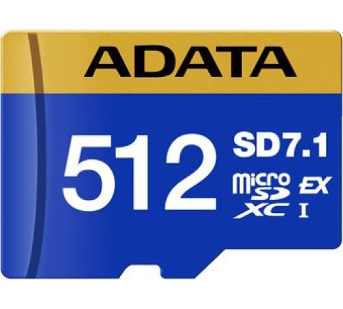 Карта памяти ADATA Premier Extreme microSDXC SD7.1 512GB UD512GEX3L1-C