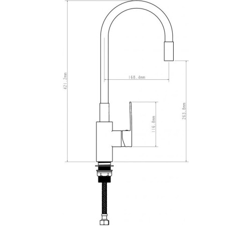 Смеситель Econoce EC0274WT