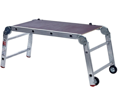 Лестница-трансформер Новая высота NV 334 трансформер с помостом 2x4 ступеней