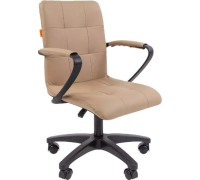 Офисное кресло CHAIRMAN 030 экопремиум, бежевый/пластик/ролик PU