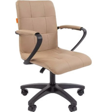 Офисное кресло CHAIRMAN 030 экопремиум, бежевый/пластик/ролик PU