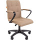 Офисное кресло CHAIRMAN 030 экопремиум, бежевый/пластик/ролик PU