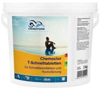 Химия для бассейна Chemoform Кемохлор T быстрорастворимые таблетки 5кг
