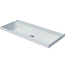 Умывальник Madera Classica 100x45 см без отверстия под смеситель и без перелива