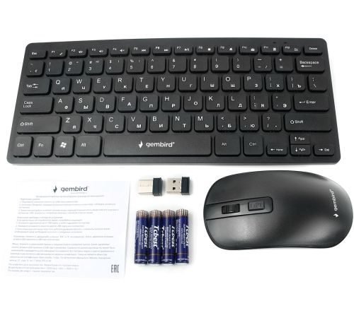 Клавиатура + мышь Gembird KBS-9100