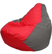 Кресло-мешок Flagman Груша Мега XXXL Г3.1-173 красный/серый