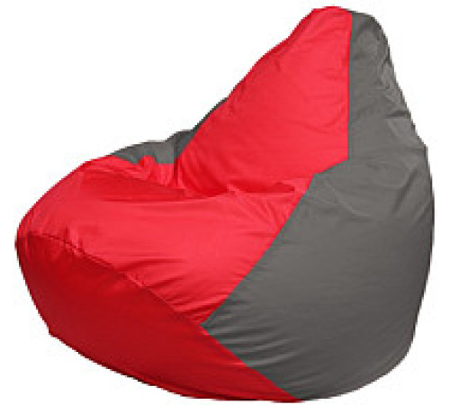 Кресло-мешок Flagman Груша Мега XXXL Г3.1-173 красный/серый