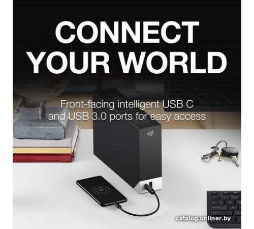 Внешний накопитель Seagate One Touch Desktop Hub STLC12000402 12TB