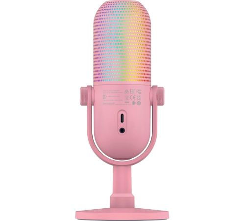 Проводной микрофон Razer Seiren V3 Chroma Quartz Pink