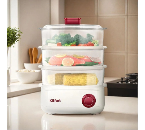 Пароварка Kitfort KT-6830