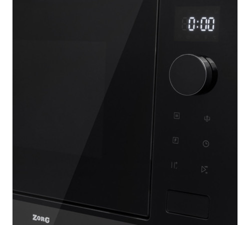 Микроволновая печь ZorG MIO252 S black+gray черный