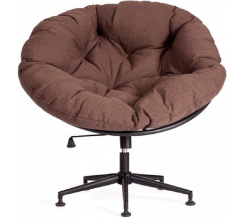 Офисное кресло TetChair Cloude рогожка коричневый