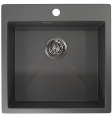Кухонная мойка Granula GR-5151 графит матовый