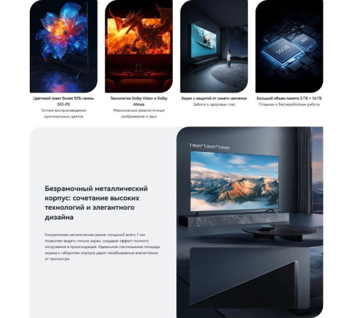 Телевизор Viomi YMD65AHURUS1