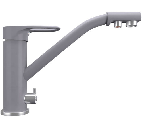 Смеситель MAUNFELD MFQT-10LGR светло-серый