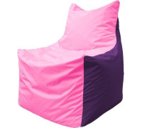 Кресло-мешок Flagman Фокс Ф2.1-191 розовый/фиолетовый