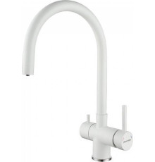 Смеситель Paulmark Heller He213218-431 матовый белый