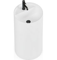 Умывальник Belux Осло 450x800 18, белый матовый/Solid Surface