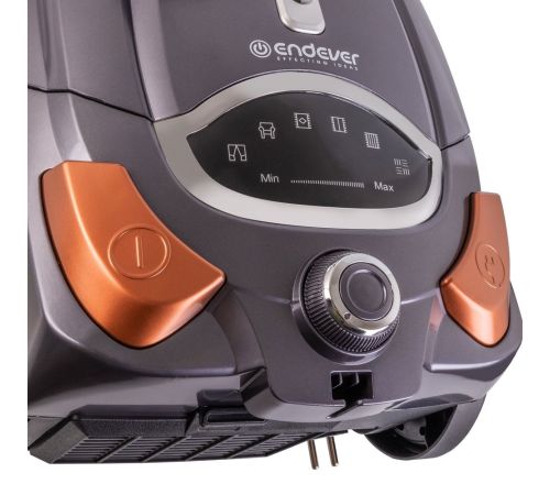 Пылесос Endever SkyClean VC-250 серый/фиолетовый