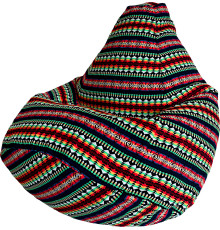 Кресло-мешок Flagman Груша Мега XXXL Г3.8-12 красный/зеленый