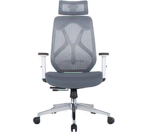 Офисное кресло Norden Имидж Grey YS-0817HD+TW белый пластик/серая сетка