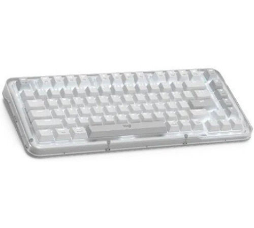 Клавиатура Logitech Alto Keys K75M 920-013300 белый/серый, с гравировкой
