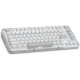 Клавиатура Logitech Alto Keys K75M 920-013300 белый/серый, с гравировкой