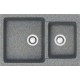 Кухонная мойка MARRBAXX Карельский камень модель 191/Q8 темно-серый