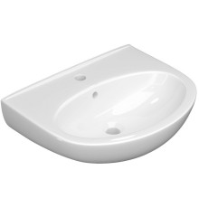 Умывальник Керамин Лаго 45 с отверстием и пьедесталом