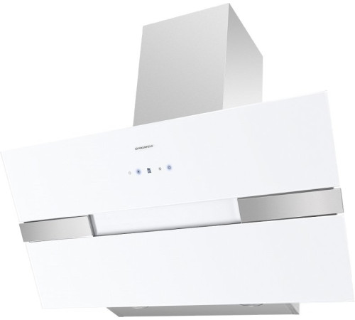 Кухонная вытяжка MAUNFELD Mersey 90 нержавеющая сталь\белое стекло
