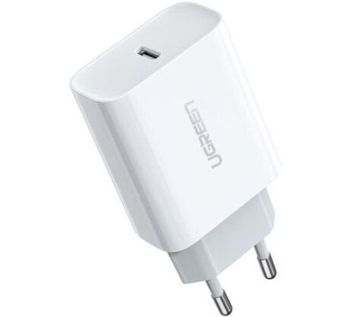 Сетевое зарядное Ugreen CD137 60450 белый