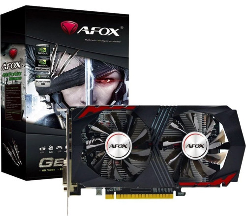 Видеокарта AFOX GeForce GTX 1050 Ti 4GB GDDR5 AF1050TI-4096D5H2-V6