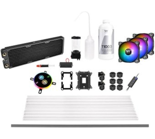Система жидкостного охлаждения для процессора Thermaltake Pacific C360 DDC Hard Tube Water Cooling Kit CL-W243-CU12SW-A