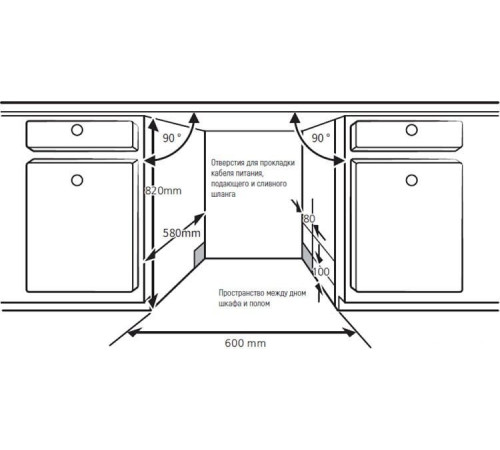 Встраиваемая посудомоечная машина KUPPERSBERG GSM 6072
