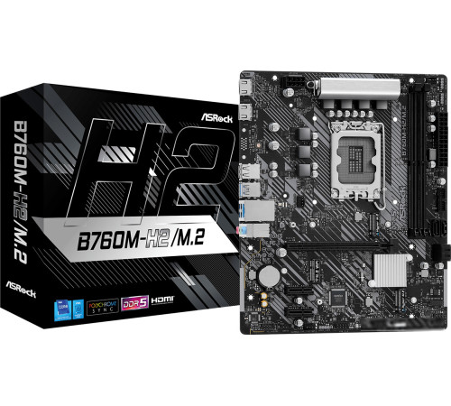 Материнская плата ASRock B760M-H2/M.2