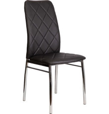 Стул AksHome Adele черный APU-004/хром