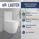 Унитаз напольный Lauter Rimless 21D2202
