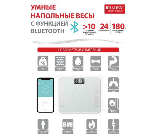 Напольные весы Bradex KZ 0938