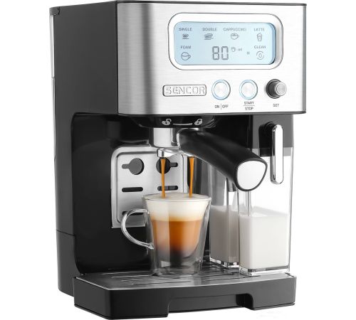Рожковая кофеварка Sencor SES 4090 SS