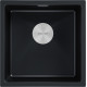 Кухонная мойка Paulmark IT-Granit Lumi 45 Uni LU45-BLM черный/черный металлик