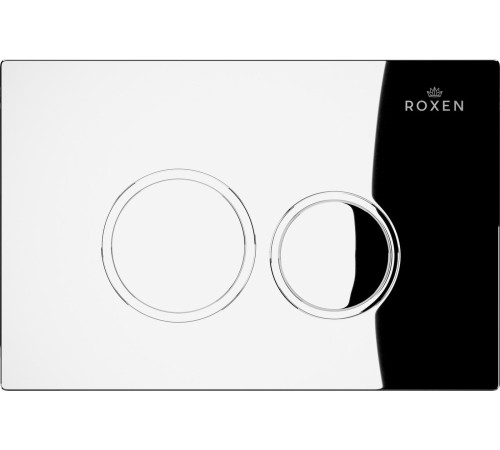 Унитаз подвесной Roxen Royal Matt в комплекте с инсталляцией StounFix Dual Fresh 6 в 1 968245 кнопка: хром глянцевый